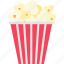 box, cinema, corn, fast, food, movie, popcorn 