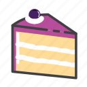 cake, dessert, bakery, fast, food, sweet