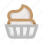 cake, custard, pasrty shop, bakery, cream, cupcake, muffin 