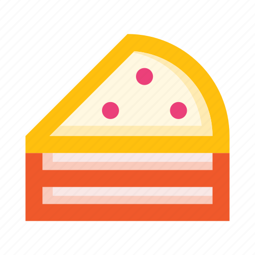 Dessert, cake, pie, wedding, birthday, celebration, slice icon - Download on Iconfinder