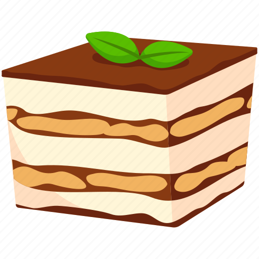 Tiramisu, cake, sweet, cream, food, dessert icon - Download on Iconfinder