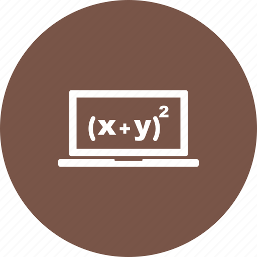 Education, formula, internet, math, online, studying, technology icon - Download on Iconfinder