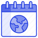 earth, day, globe, world, planet, schedule, calendar