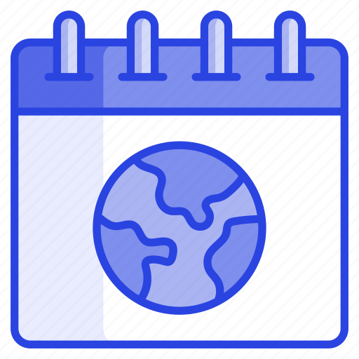 Earth, day, globe, world, planet, schedule, calendar icon - Download on Iconfinder