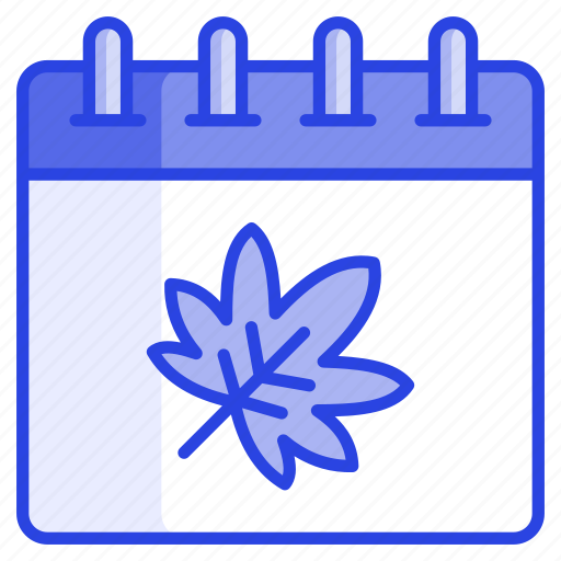 Autumn, maple, leaf, weather, schedule, calendar, planner icon - Download on Iconfinder