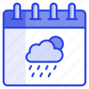 weather, cloud, sun, rainy, meteorology, schedule, calendar