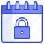 security, lock, padlock, secure, schedule, calendar, almanac 