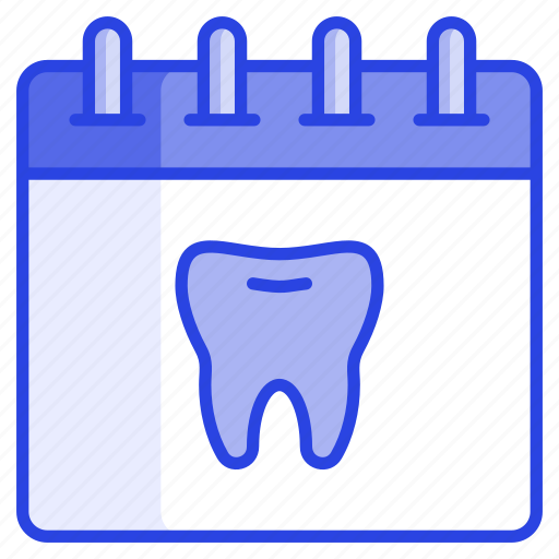 Dental, care, health, dentist, stomatology, calendar, appointment icon - Download on Iconfinder