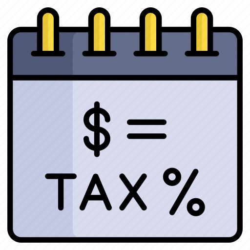 Tax, planner, schedule, calendar, memo, event, dollar icon - Download on Iconfinder