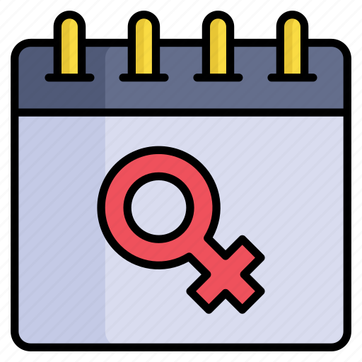 Women, day, calendar, event, planner, schedule, sign icon - Download on Iconfinder
