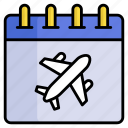 airplane, flight, plane, travel, journey, schedule, calendar