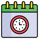 deadline, time, clock, duration, project, schedule, calendar