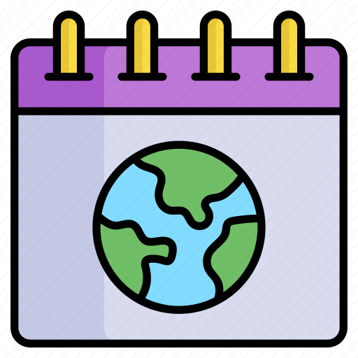 Earth, day, globe, world, planet, schedule, calendar icon - Download on Iconfinder