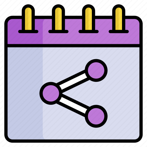 Share, symbol, plan, schedule, calendar, planner, event icon - Download on Iconfinder
