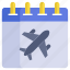 airplane, flight, plane, travel, journey, schedule, calendar 