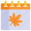 autumn, maple, leaf, weather, schedule, calendar, planner 