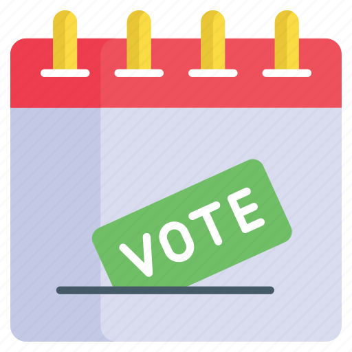 Elections, democracy, voting, polling, organization, schedule, calendar icon - Download on Iconfinder