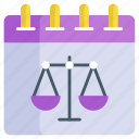law, constitution, balance, scale, legal, schedule, calendar