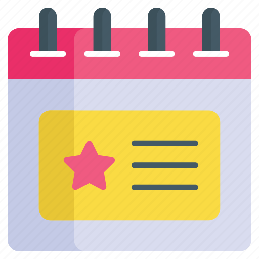 Event, planner, calendar, schedule, almanac, appointment, timetable icon - Download on Iconfinder