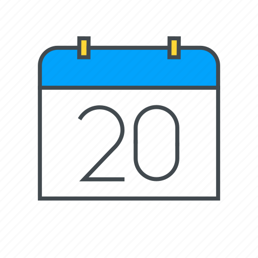 Calendar, date, month, number, schedule icon - Download on Iconfinder