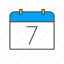 business, calendar, date, number, schedule