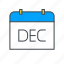 calendar, date, december, holiday, schedule, vacation, winter 