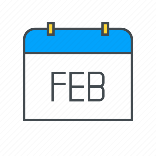 Application, calendar, date, february, month, schedule icon - Download on Iconfinder