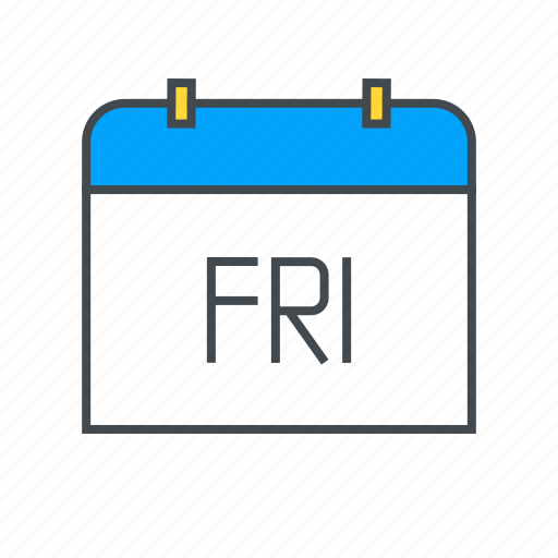 Calendar, date, friday, month, schedule, time icon Download on Iconfinder
