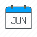 calendar, date, june, plan, schedule, strategy