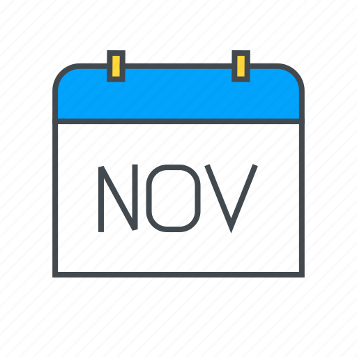 Calendar, date, month, november, schedule, time icon - Download on Iconfinder