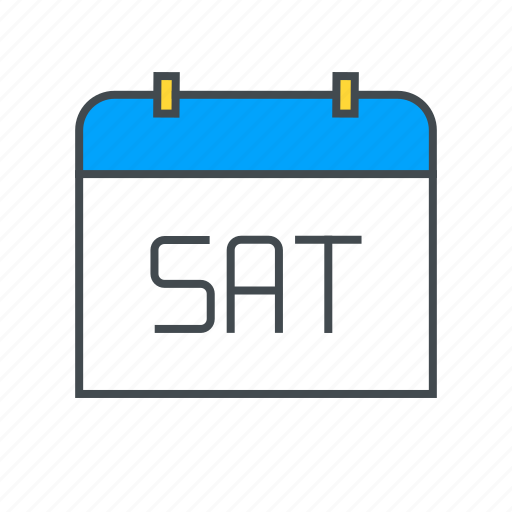 Calendar, date, day, event, saturday, schedule, time icon - Download on Iconfinder