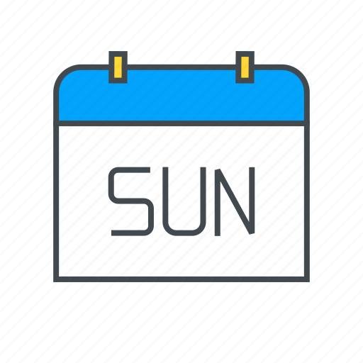 Calendar, date, day, month, schedule, sunday, time icon - Download on Iconfinder