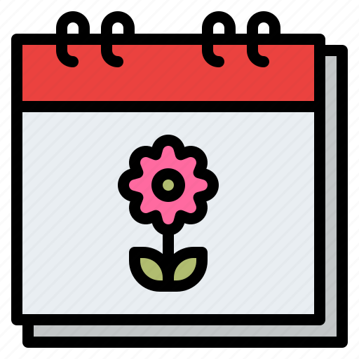 Calendar, date, organization, schedule, spring icon - Download on Iconfinder