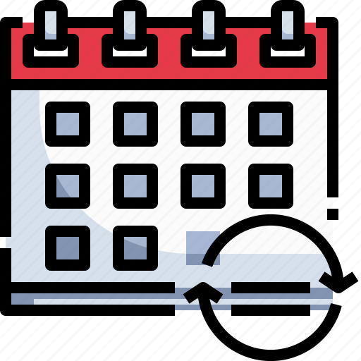 Administration, arrow, calendar, date, organization, schedule, time icon - Download on Iconfinder