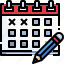 administration, calendar, date, organization, schedule, time, writting 
