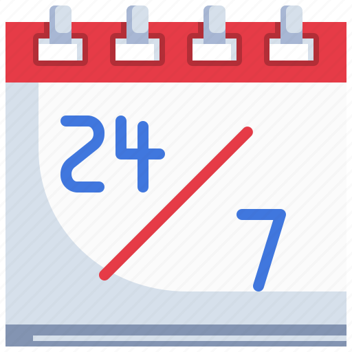 24hr, administration, alert, calendar, date, organization, time icon - Download on Iconfinder