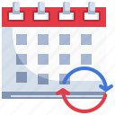 administration, arrow, calendar, date, organization, schedule, time