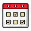 appointment, business, calendar, date, month, schedule, schedule icon 