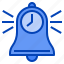 alarm, bell, calendar, clock, date, event, notification 