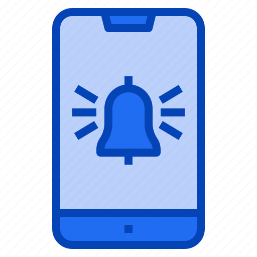 Alarm, bell, mobile, notification, phone, smartphone icon - Download on Iconfinder