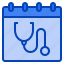 appointment, calendar, checkup, date, event, health, medical 