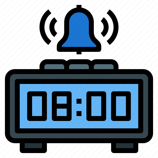 Alarm, bell, calendar, clock, date, digital, time icon - Download on Iconfinder