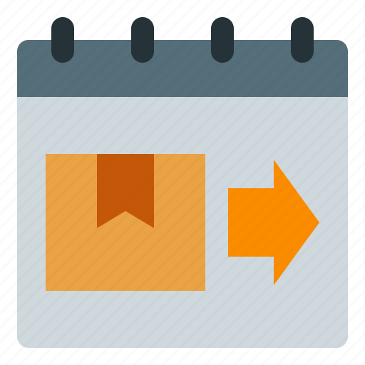 Appointment, box, calendar, date, delivery, service, shipping icon - Download on Iconfinder