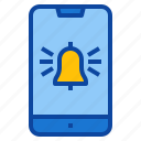 alarm, bell, mobile, notification, phone, smartphone