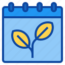 calendar, date, day, flower, leaves, plant, spring