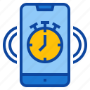 calendar, clock, date, notification, smartphone, stopwatch, timer