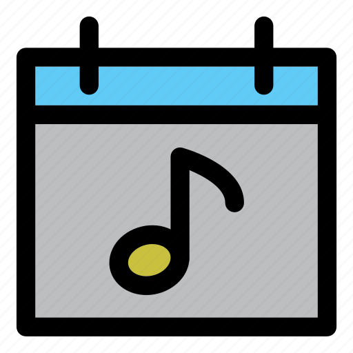 Event, calendar, ui, music, concert icon - Download on Iconfinder
