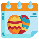 easter, time, date, egg, calendar, calendary, event