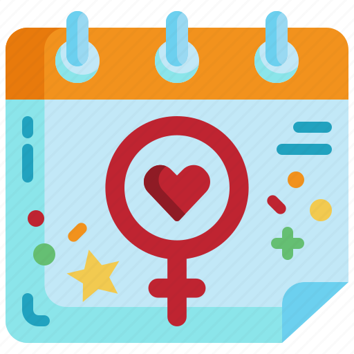 Womens, time, date, feminism, venus, femenine, march icon - Download on Iconfinder