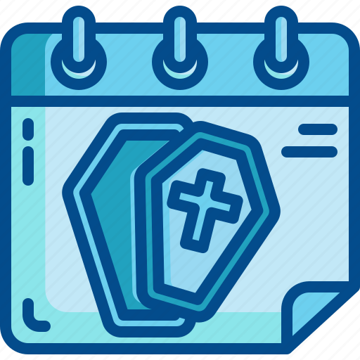 Memorial, time, date, cultures, funeral, graveyard, schedule icon - Download on Iconfinder